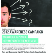 Earth Reform’s 2012 Awareness Campaign